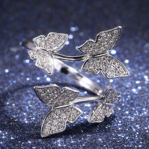 Women’s Ring 925 Stamped Silver Butterfly